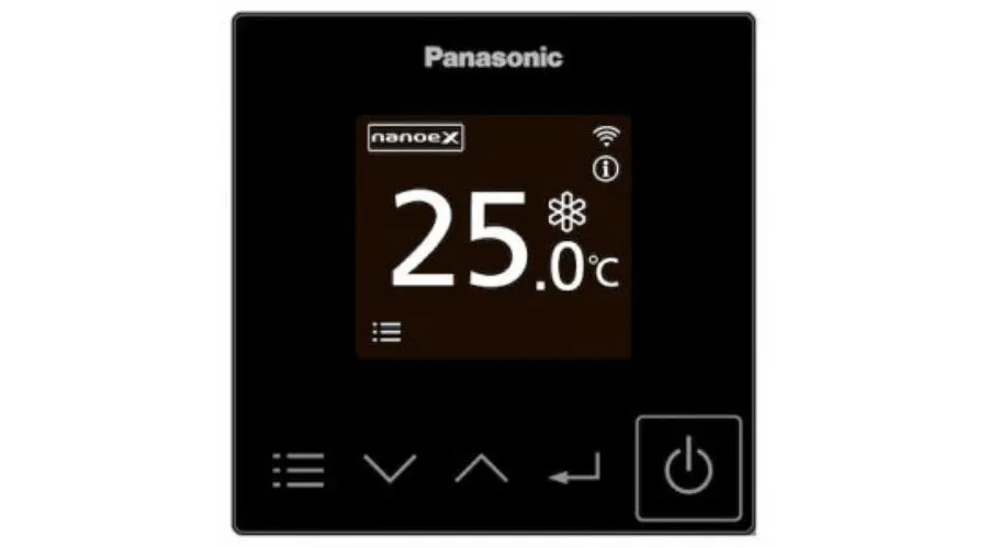 Panasonic CZ-RTC6 Vezetékes Falitávvezérlő Fekete