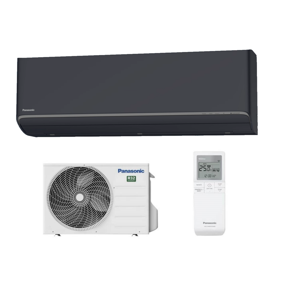 Panasonic KIT-XZ25-XKE-H Etherea 2,5kW grafitszürke split klíma - Image 2