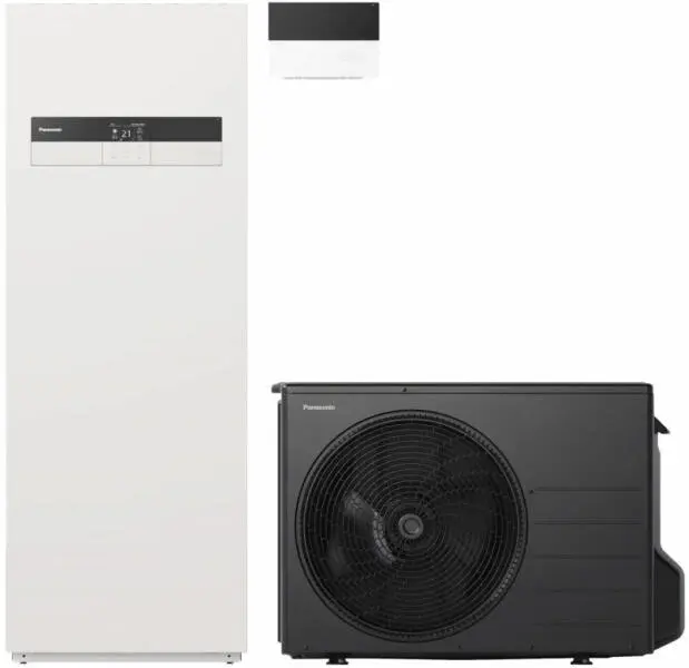 Panasonic KIT-ADC07K3E5B 7 kW ALL IN ONE "K" generáció R32 kétzónás High Performance hőszivattyú