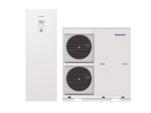 Panasonic KIT-AQC09HE8 9 kW  ALL IN ONE „H” Generáció 3 fázisú Split hőszivattyú